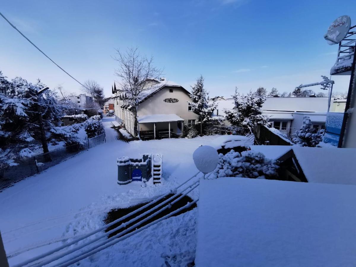 Sympatik Bed & Breakfast Jastrzębia Góra Eksteriør bilde