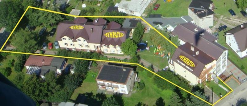 Sympatik Bed & Breakfast Jastrzębia Góra Eksteriør bilde